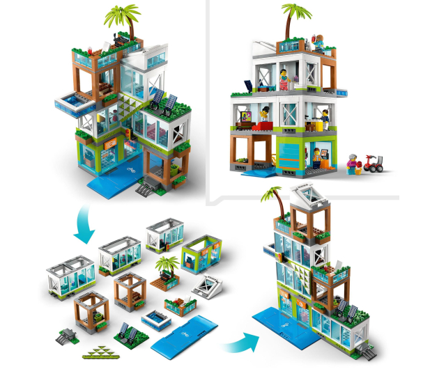 LEGO City 60365 Apartamentowiec - 1144441 - zdjęcie 3